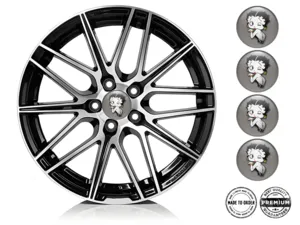 Domed Sticker Logo Iconic Kinetic Force Drive